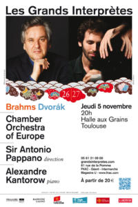 GRANDS INTERPRÈTES: le Maestro Antonio Pappano à la halle aux Grains