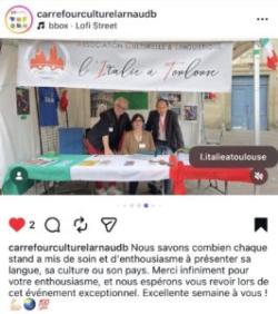 FOROM DES LANGUES LE DIMANCHE 31 MAI / PLACE ST SERNIN. NOUS Y ETIONS!