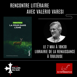 RENCONTRE LITTÉRAIRE avec Valerio Varesi le Jeudi 7 Mai 17h30